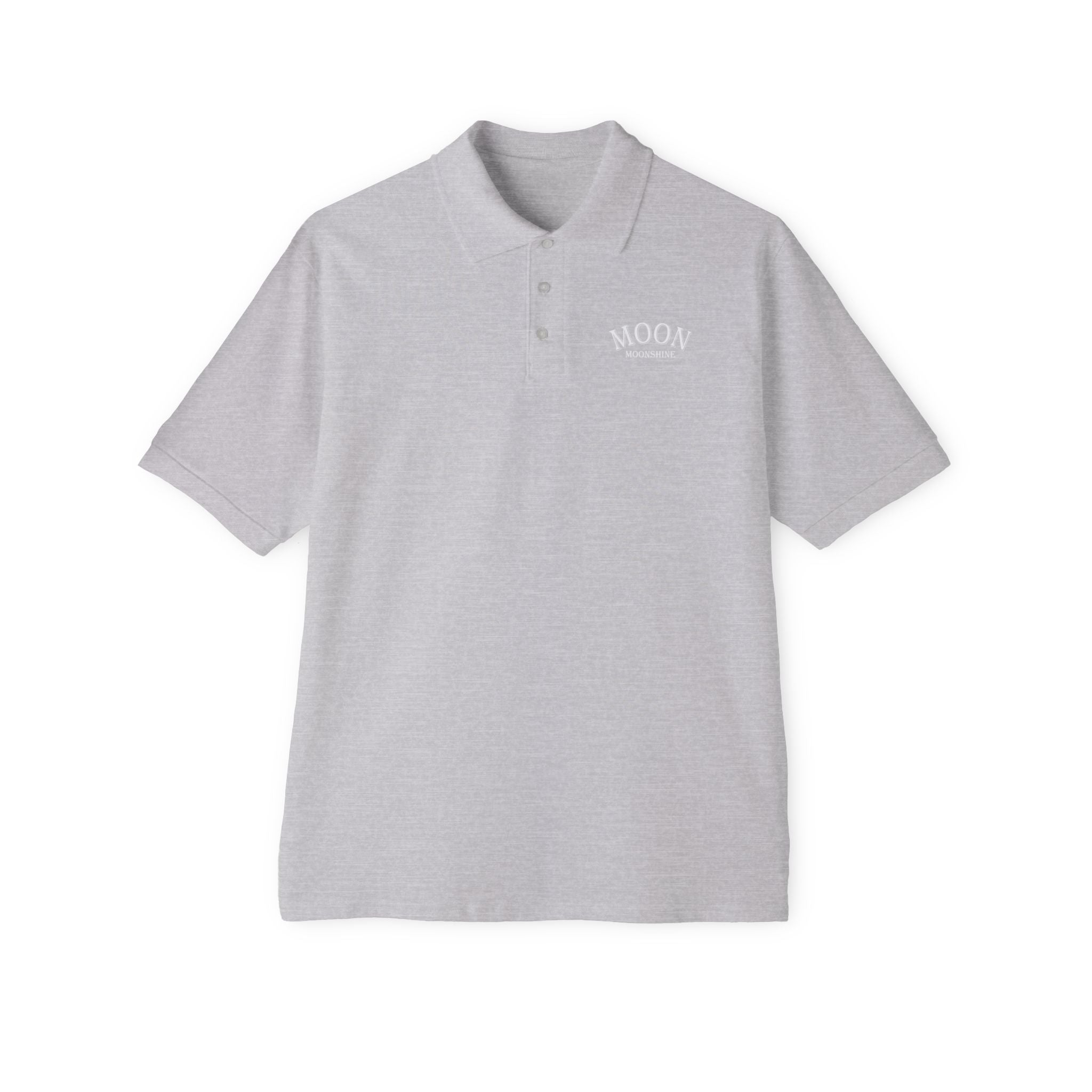 Moon Moonshine Logo Polo