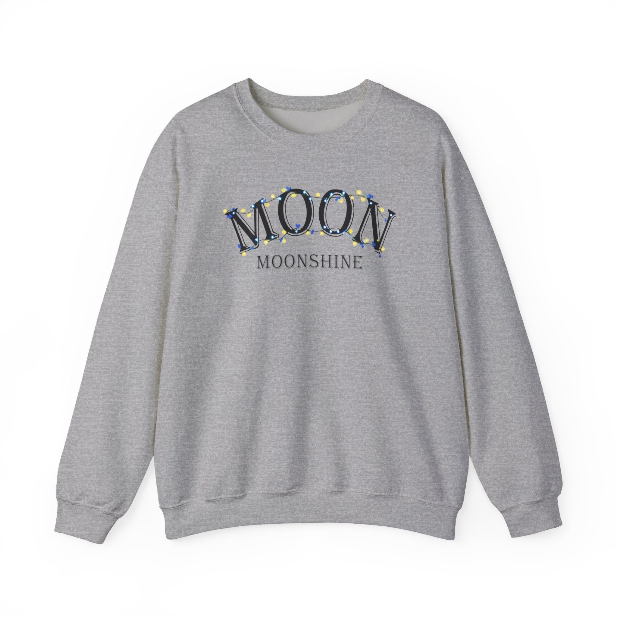 Moon Moonshine Hanukkah Logo Crewneck