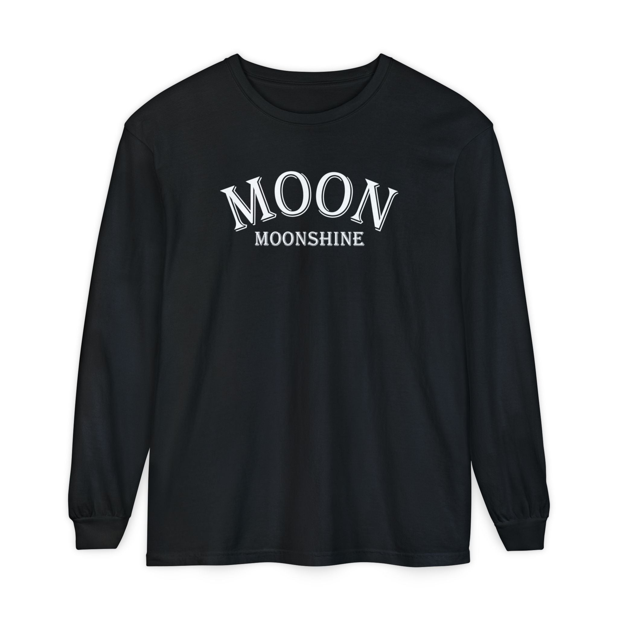 Moon Moonshine Logo Long Sleeve T-Shirt