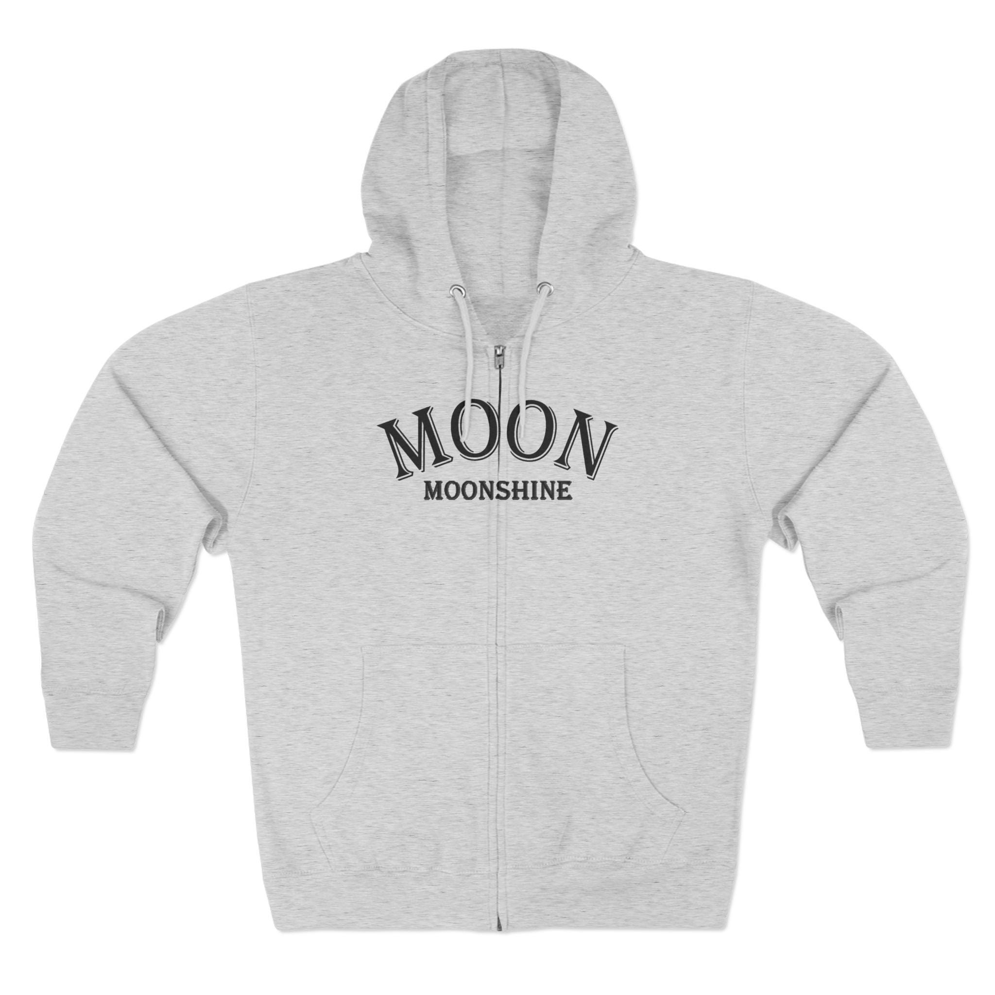 Moonshine Unisex Zip Hoodie