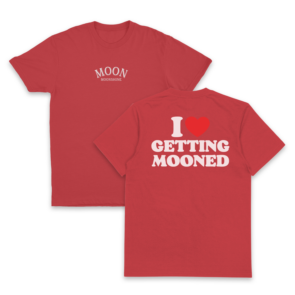 I Heart Getting Mooned T-Shirt (Backprint)