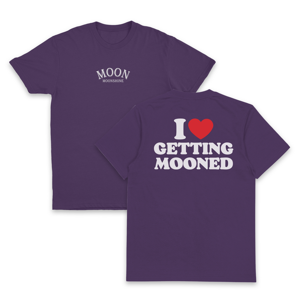 I Heart Getting Mooned T-Shirt (Backprint)