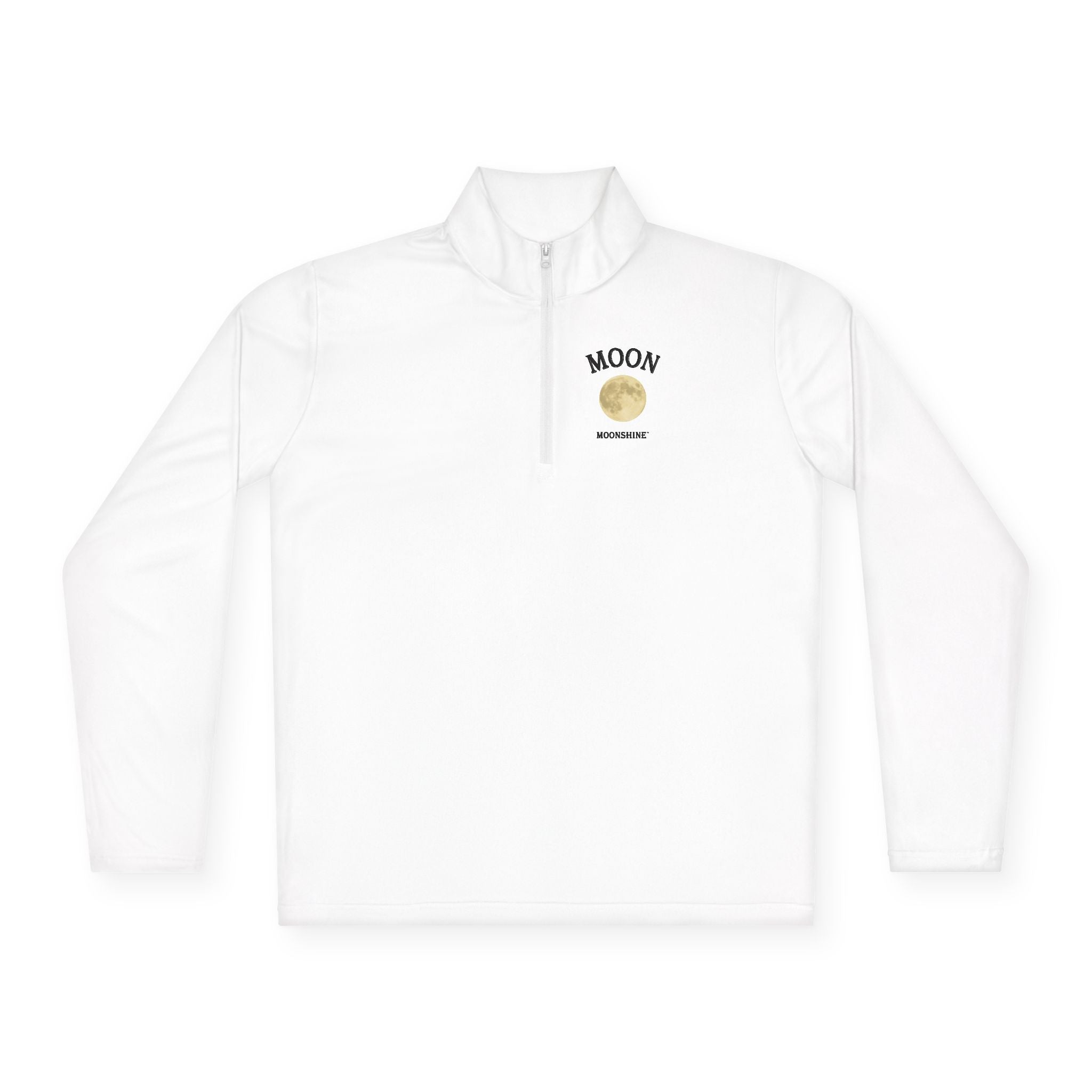 Moon Moonshine Graphic Logo Quarter-Zip Pullover